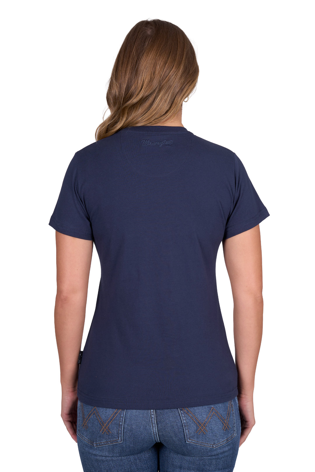 Wrangler - Womens Navy Texas Tee