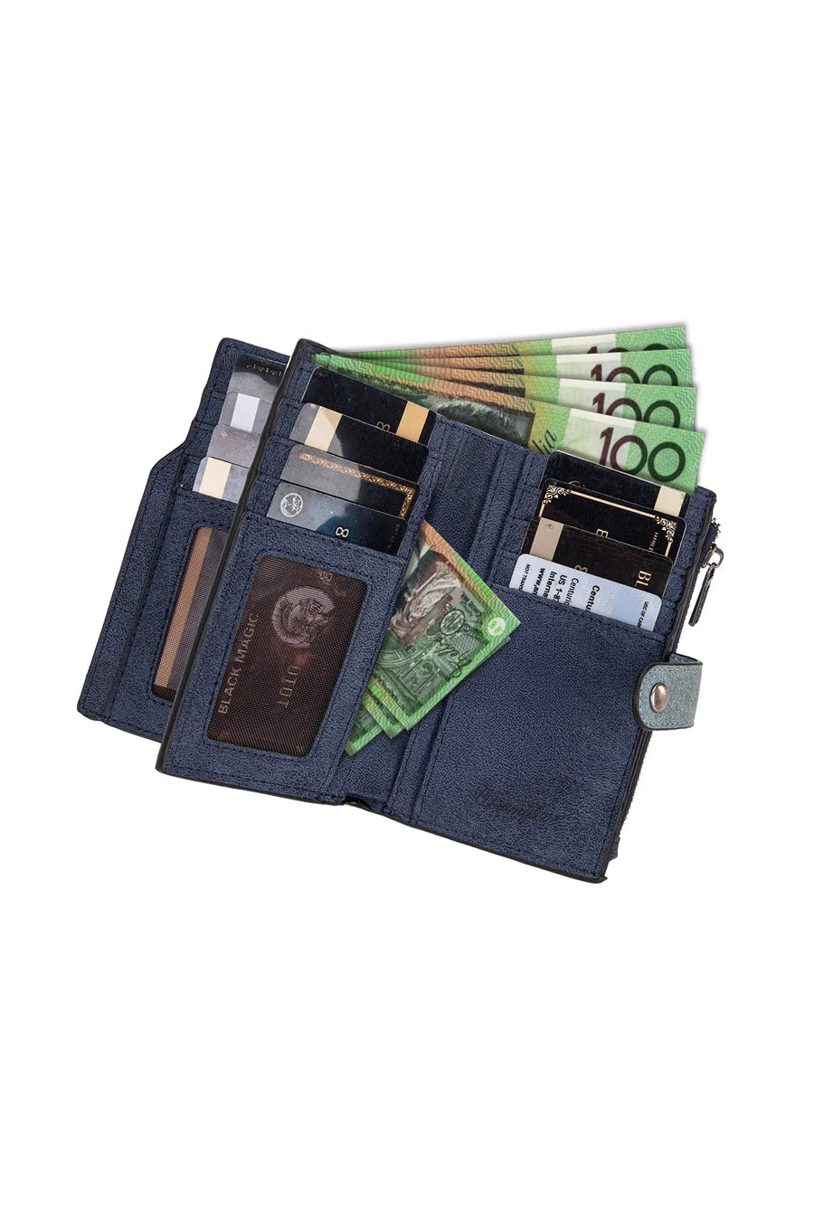 Wrangler - W Stitch Wallet- Navy
