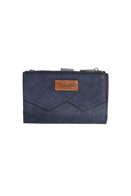 Wrangler - W Stitch Wallet- Navy