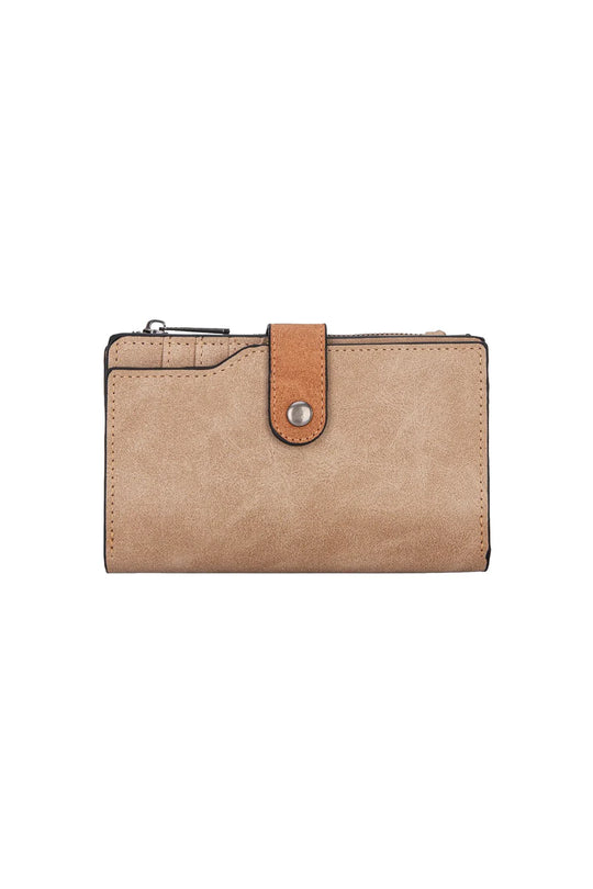 Wrangler - W Stitch Wallet- Camel