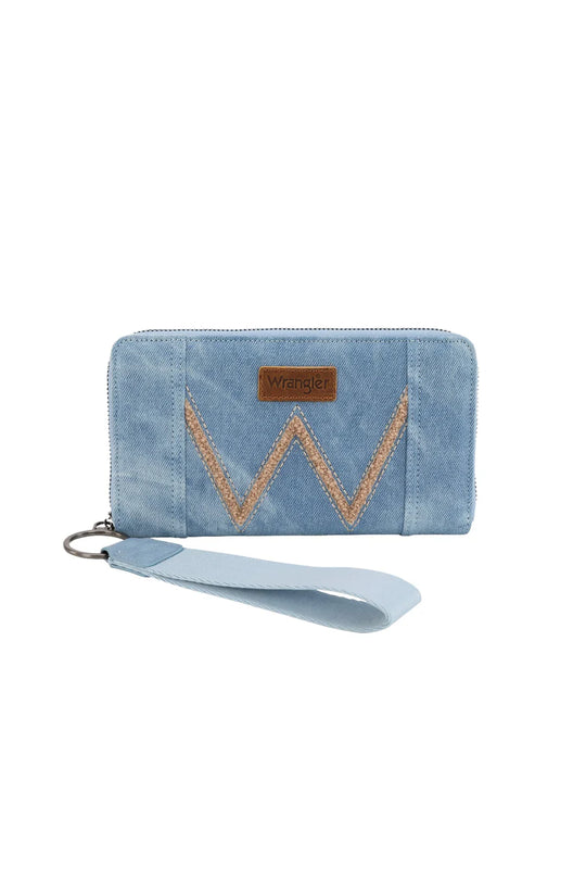 Wrangler - Willa Wallet-Light Denim