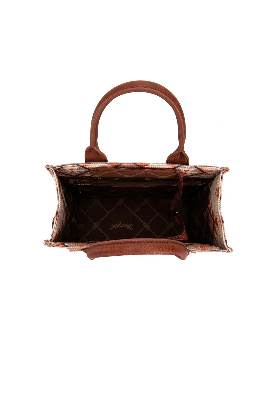 Wrangler - Macy Aztec Crossbody Bag- Tan