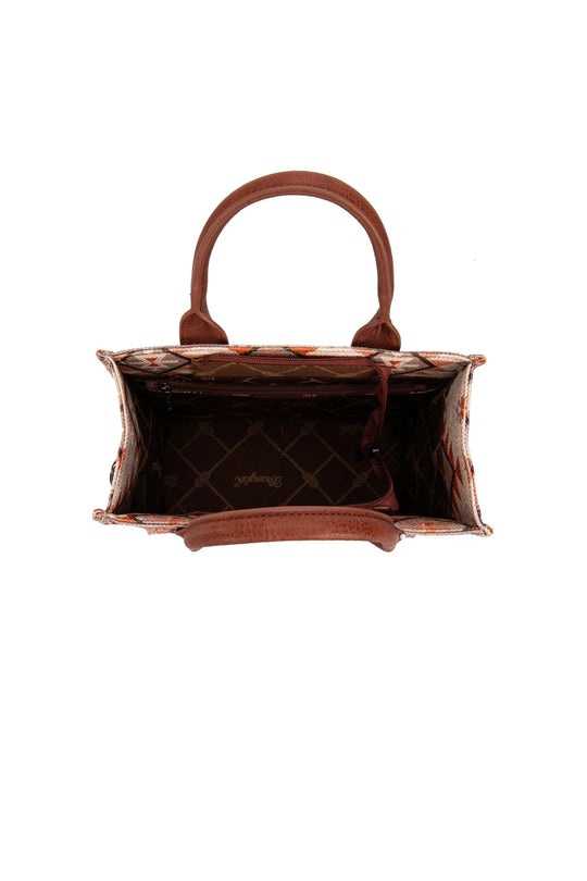 Wrangler - Macy Aztec Crossbody Bag- Tan
