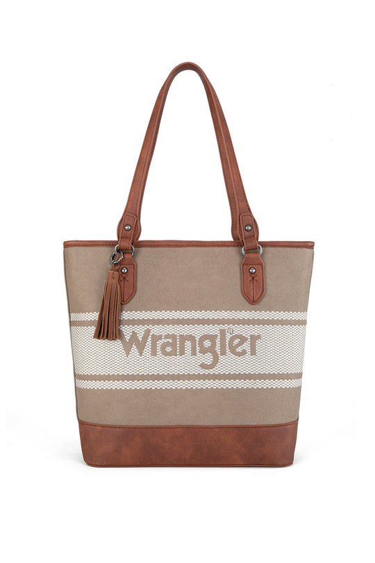 Wrangler - Sierra Logo Tote Bag - Camel