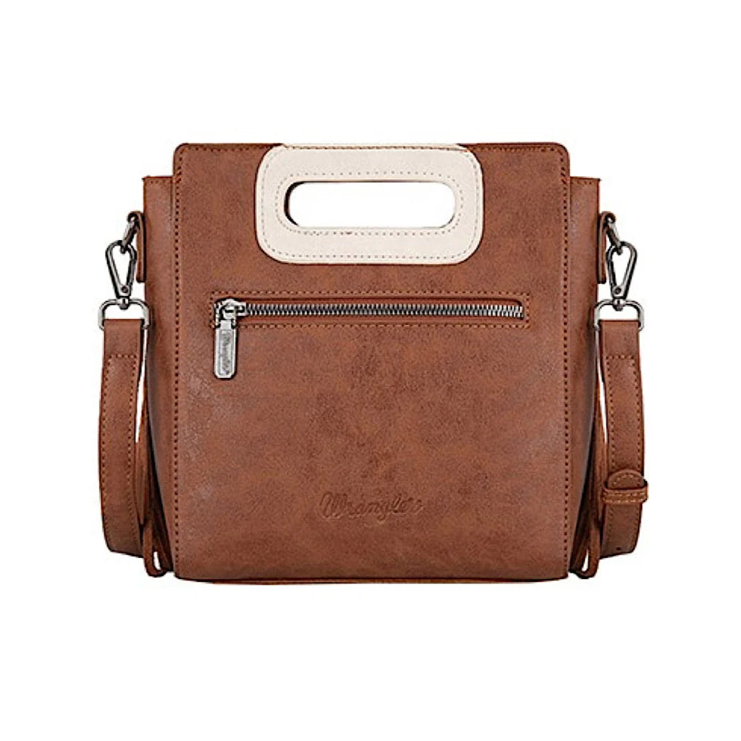 Wrangler - Dallas Fringe Bag-Coffee