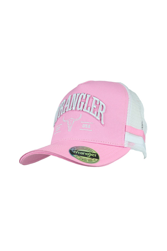 Wrangler - Womens Lyndell Pink Trucker Cap