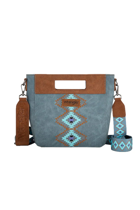 Wrangler - Inez Embroidery Bag - Blue