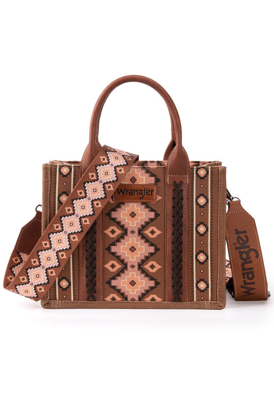 Wrangler - Southwestern Crossbody Bag - Brown