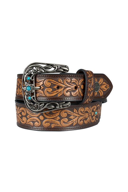 Wrangler - Womens Zoey Carved Belt