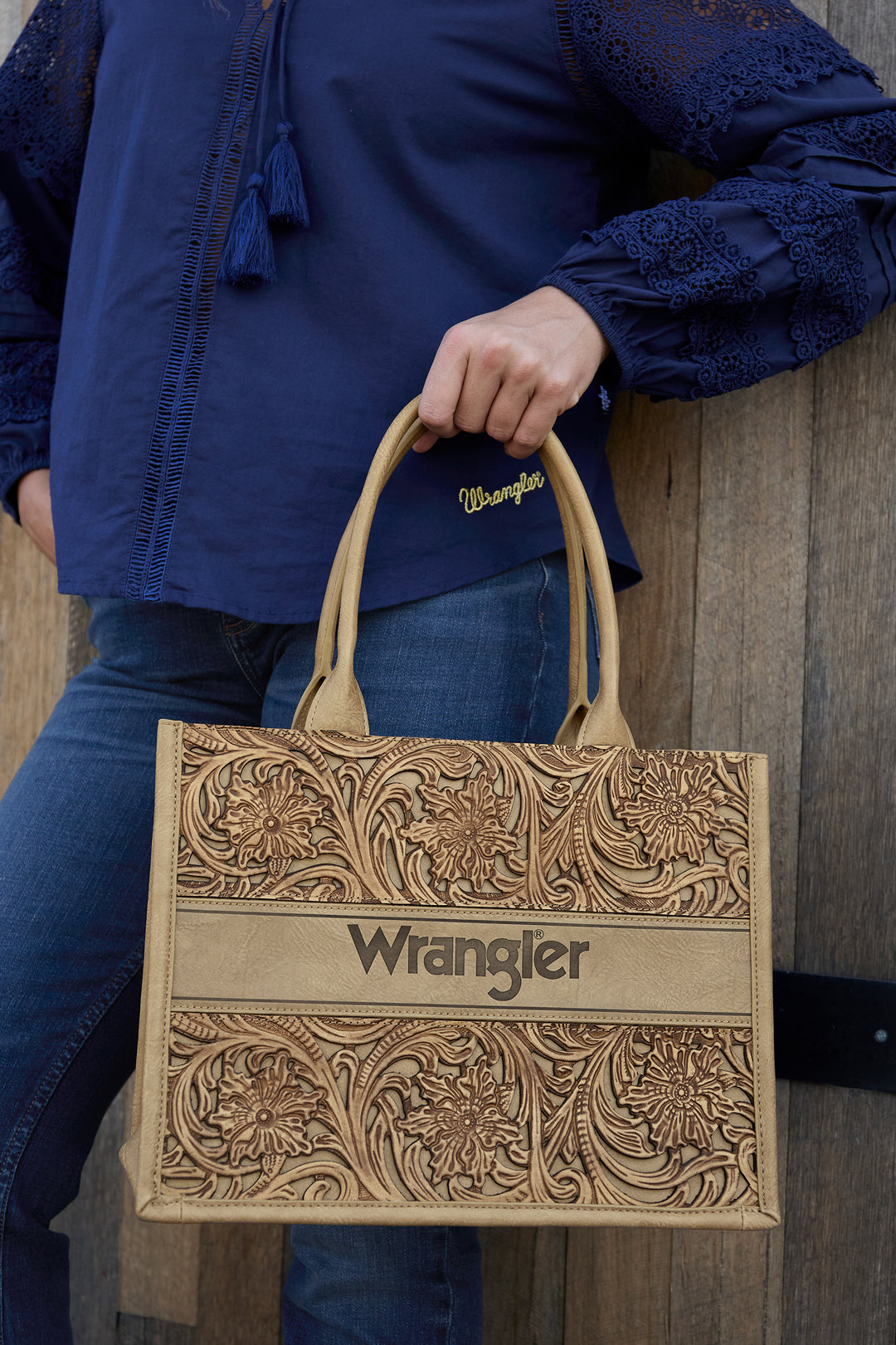 Wrangler - Womens Carly Light Tan Handbag