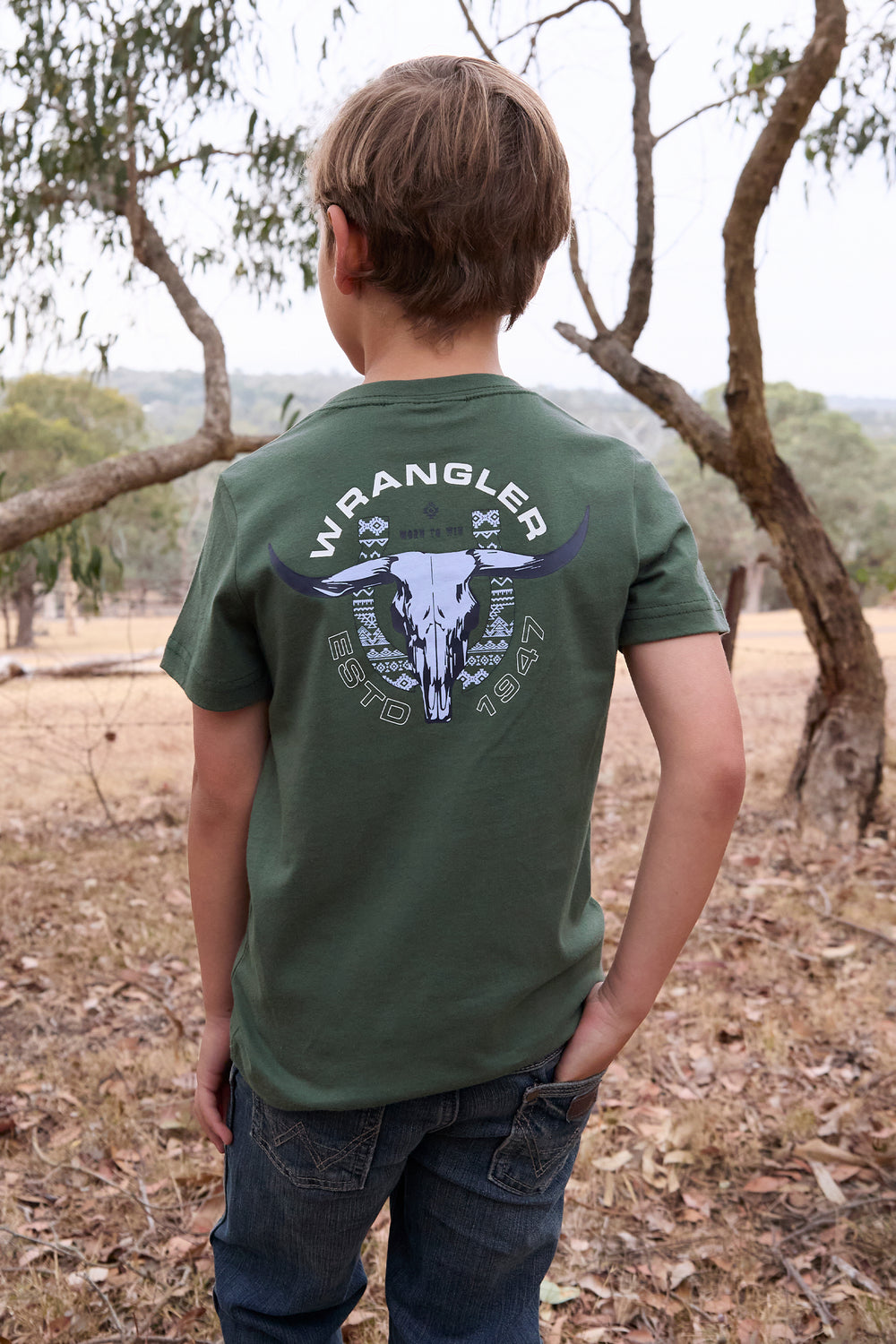 Wrangler - Boys Cypress Henry Tee