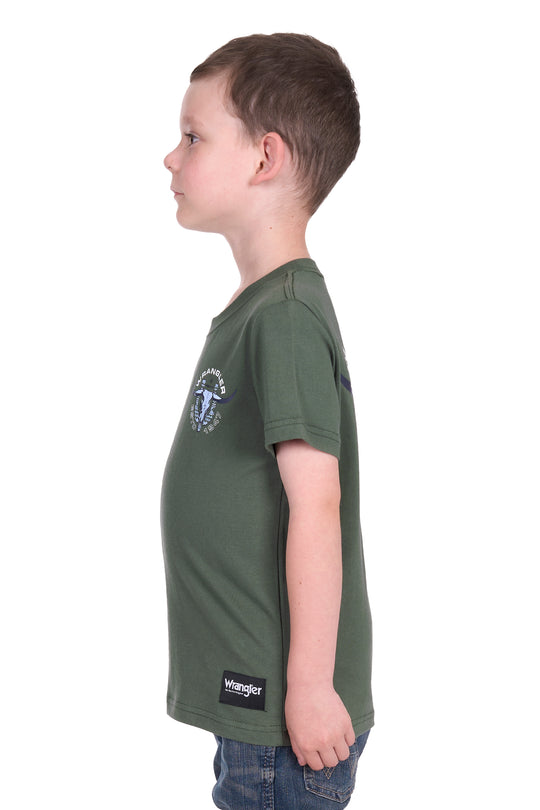 Wrangler - Boys Cypress Henry Tee