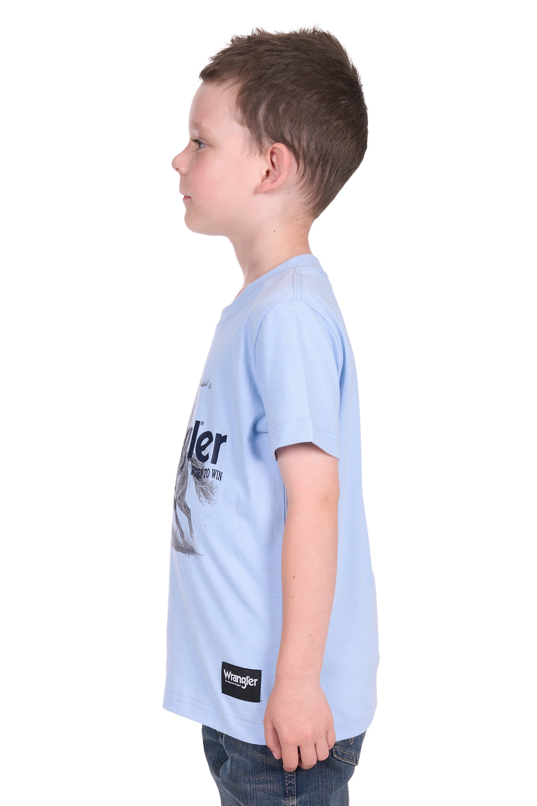 Wrangler - Boys Blue Lance Tee