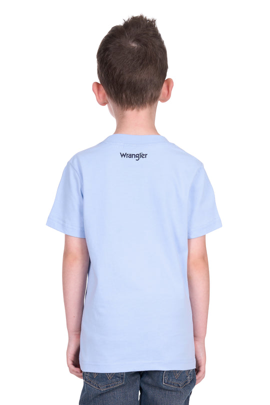 Wrangler - Boys Blue Lance Tee