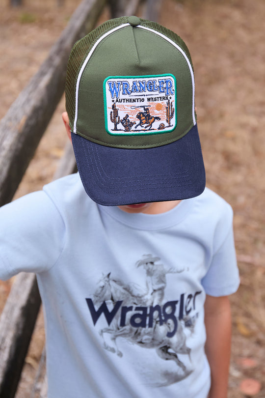 Wrangler - Kids Andy Trucker Cap
