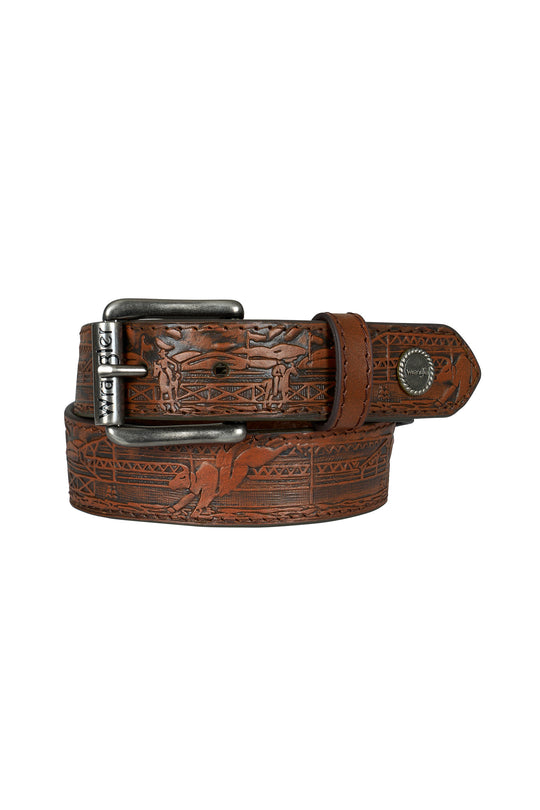 Pure Western - Kids Bobbie Tooled Belt
