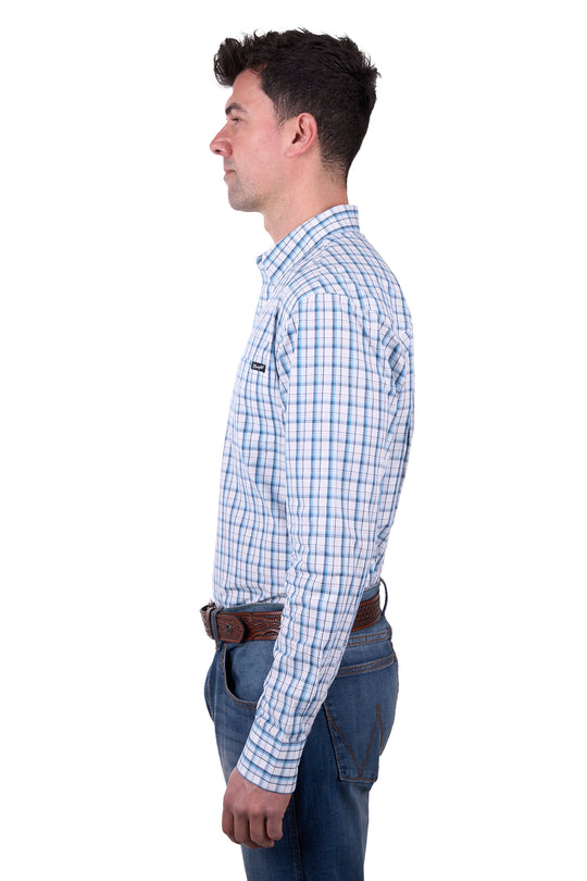 Wrangler - Mens Owen Check Arena Shirt