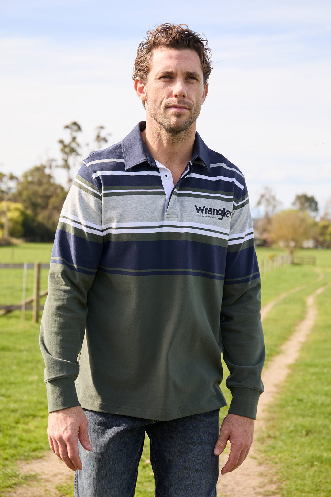 Wrangler - Mens Zane Rugby