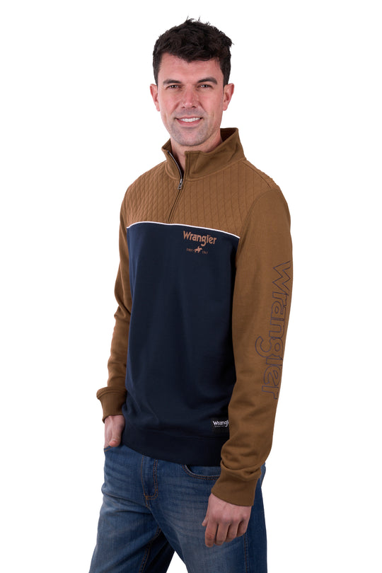 Wrangler - Mens Tate 1/4 Zip Pullover