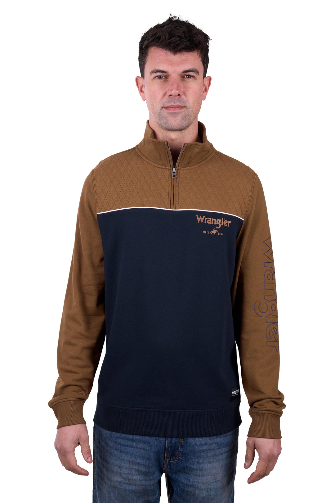 Wrangler - Mens Tate 1/4 Zip Pullover