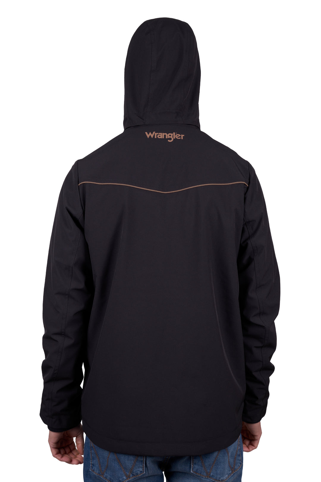 Wrangler - Mens Black Cade Logo Jacket