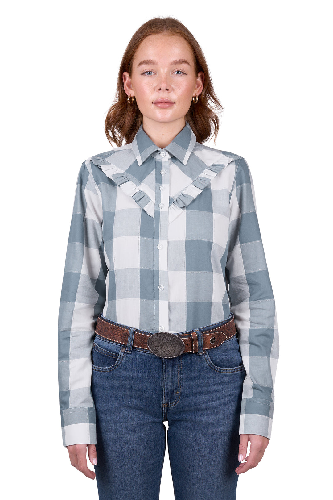 Wrangler - Womens Celina Check L/S Shirt