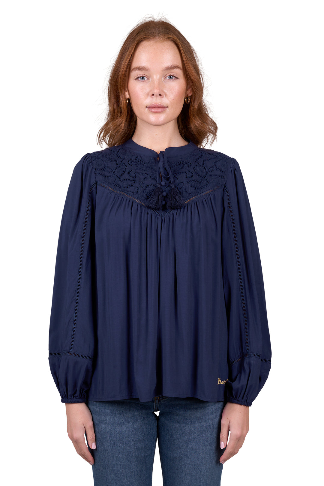 Wrangler - Womens Bridie Long Sleeve blouse