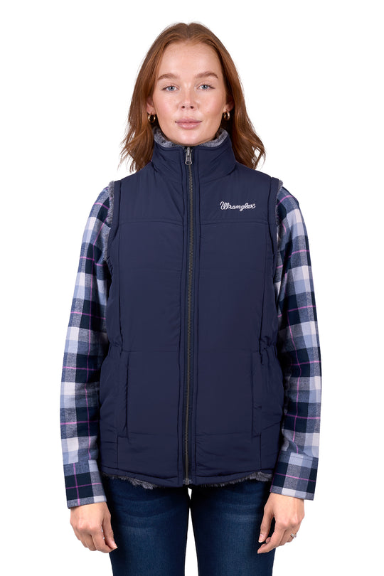 Wrangler - Womens Denver Reversible Vest