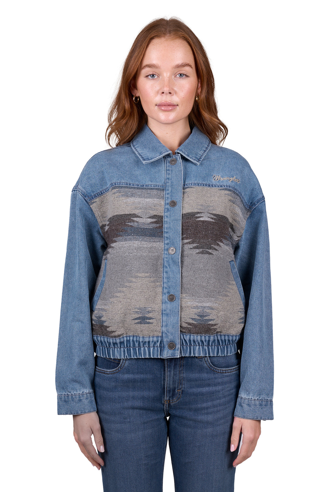 Wrangler - Womens Lindy Aztec Jacket