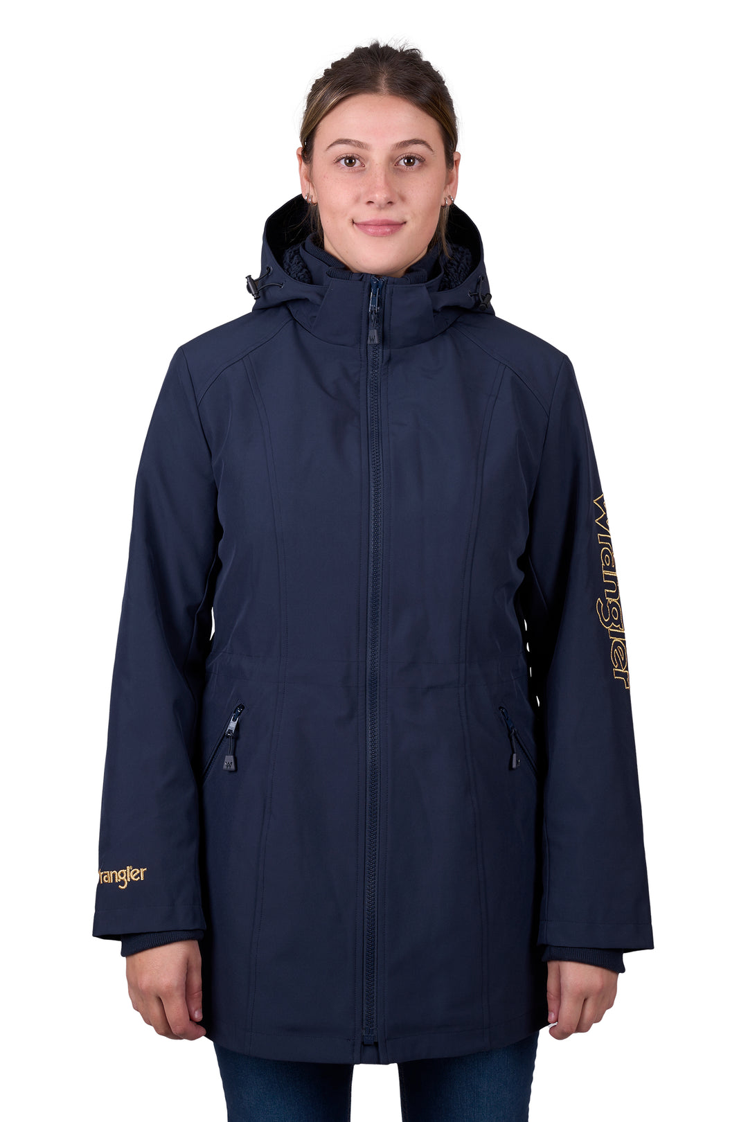 Wrangler - Womens Navy Heidi Softshell Jacket