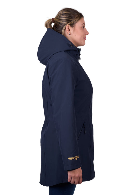 Wrangler - Womens Navy Heidi Softshell Jacket