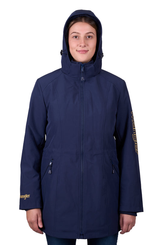 Wrangler - Womens Navy Heidi Softshell Jacket