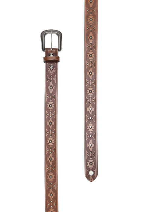 Wrangler - Onyx Light Tan Belt