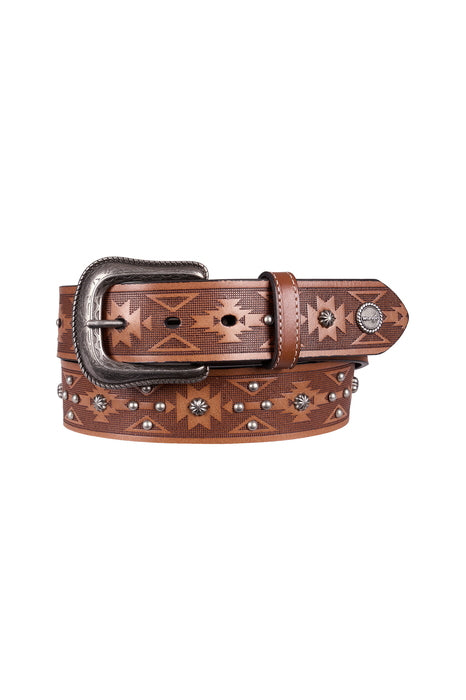 Wrangler - Onyx Light Tan Belt