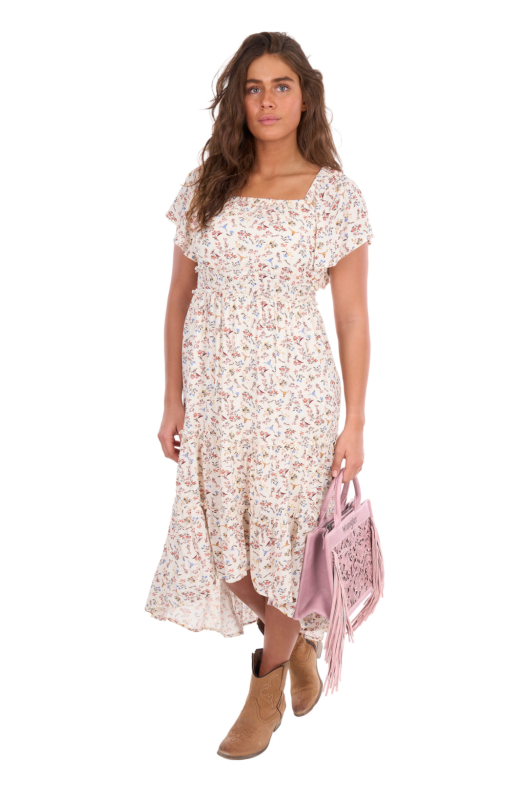 Wrangler - Womens Renee Cream Dress