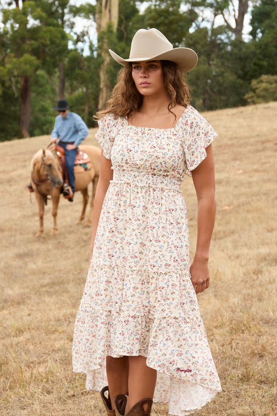 Wrangler - Womens Renee Cream Dress