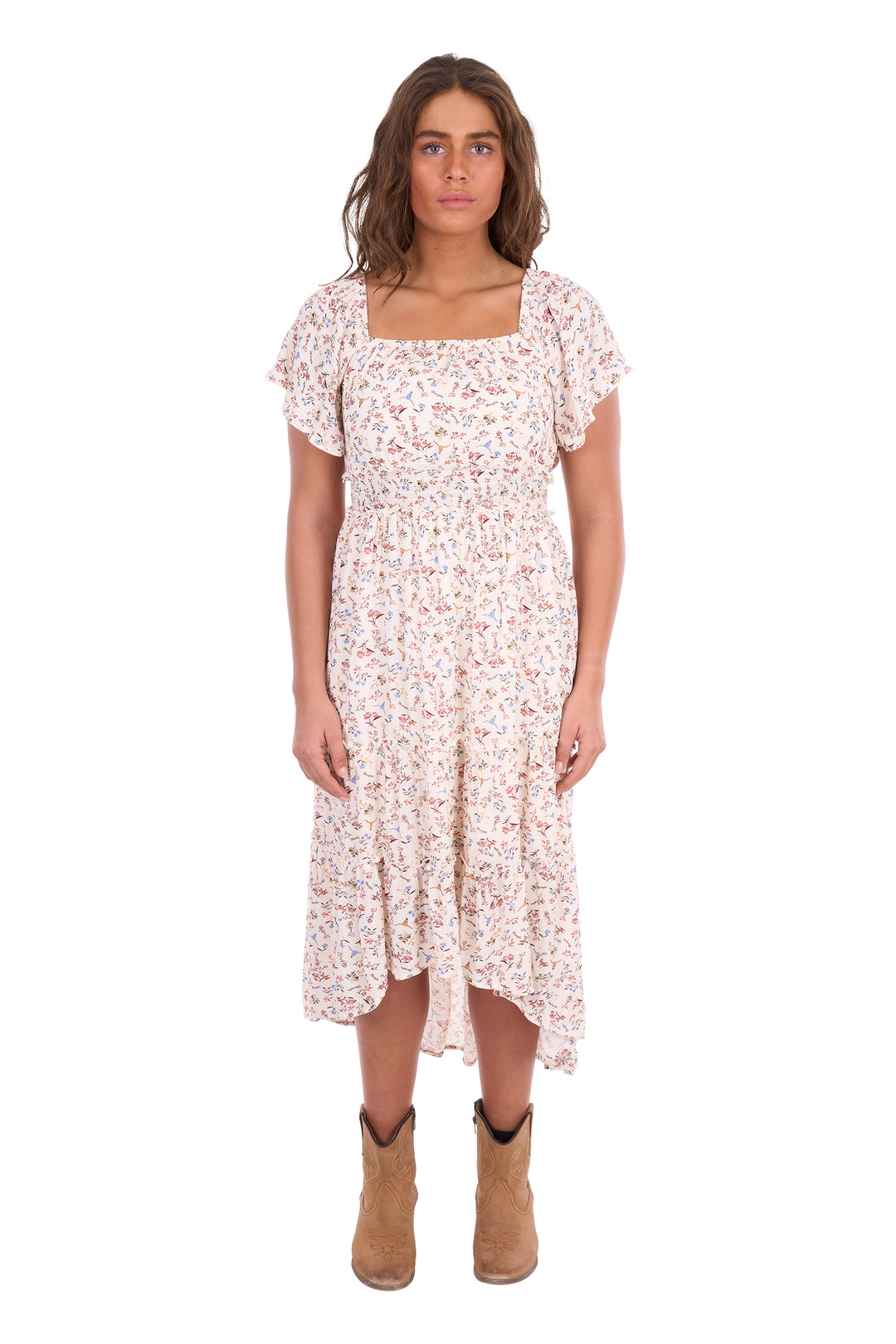 Wrangler - Womens Renee Cream Dress