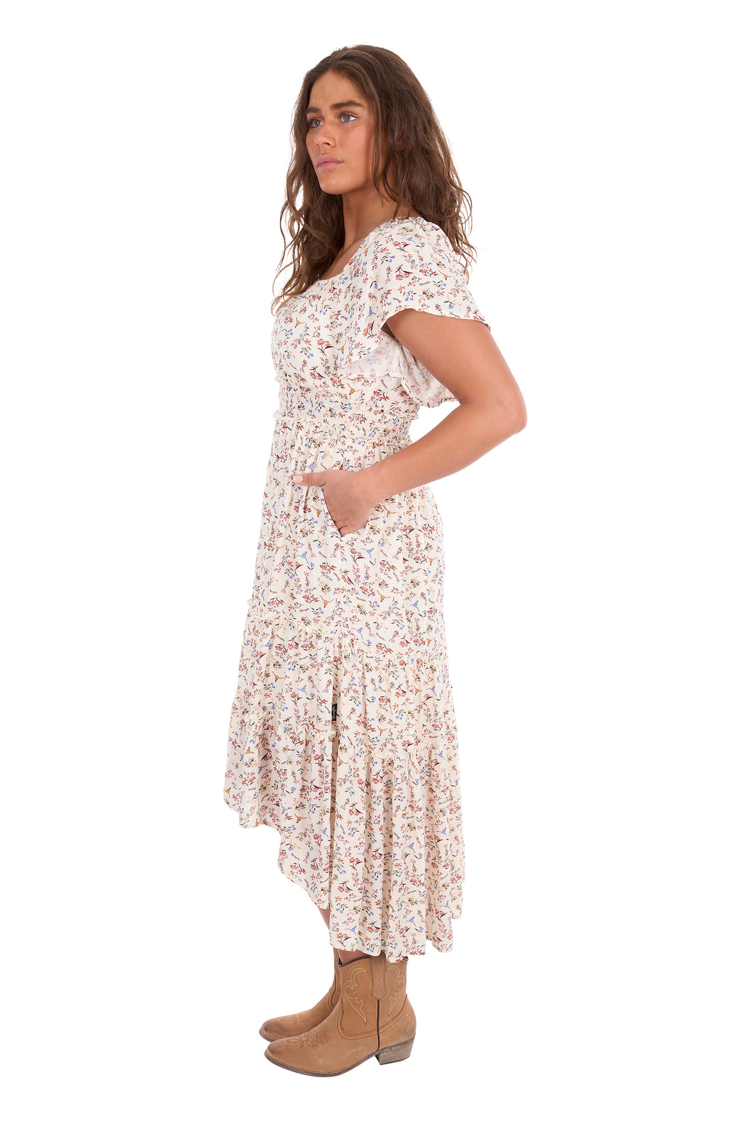 Wrangler - Womens Renee Cream Dress