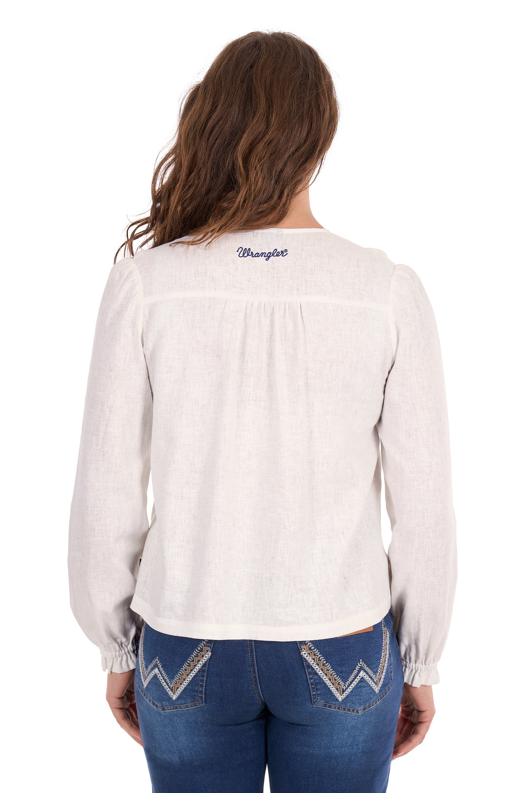 Wrangler - Womens Ava White Blouse