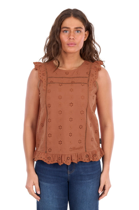 Wrangler - Womens Copper Grace Blouse