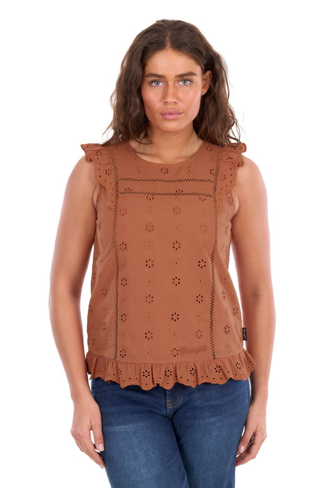 Wrangler - Womens Copper Grace Blouse