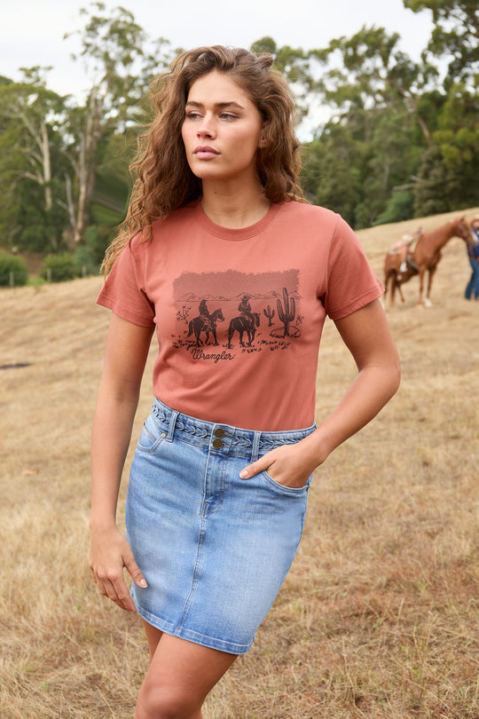 Wrangler - Womens Adele Tee