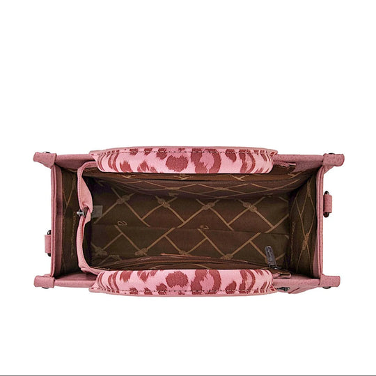 Wrangler - Leopard Print Crossbody Bag - Pink