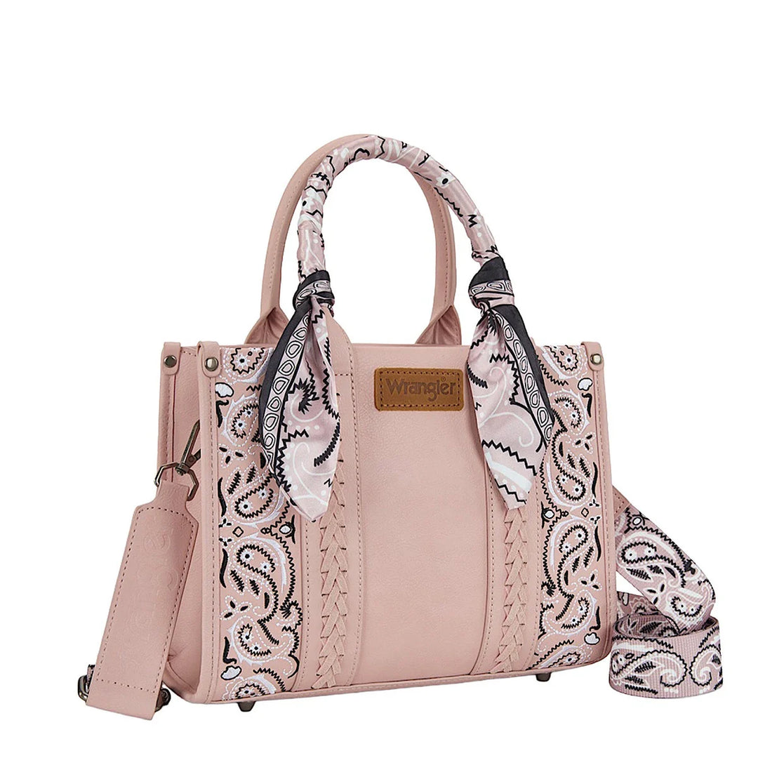Wrangler - Paisley Crossbody Bag -Pink