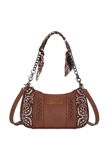 Wrangler - Paisley Shoulder Bag - Tan