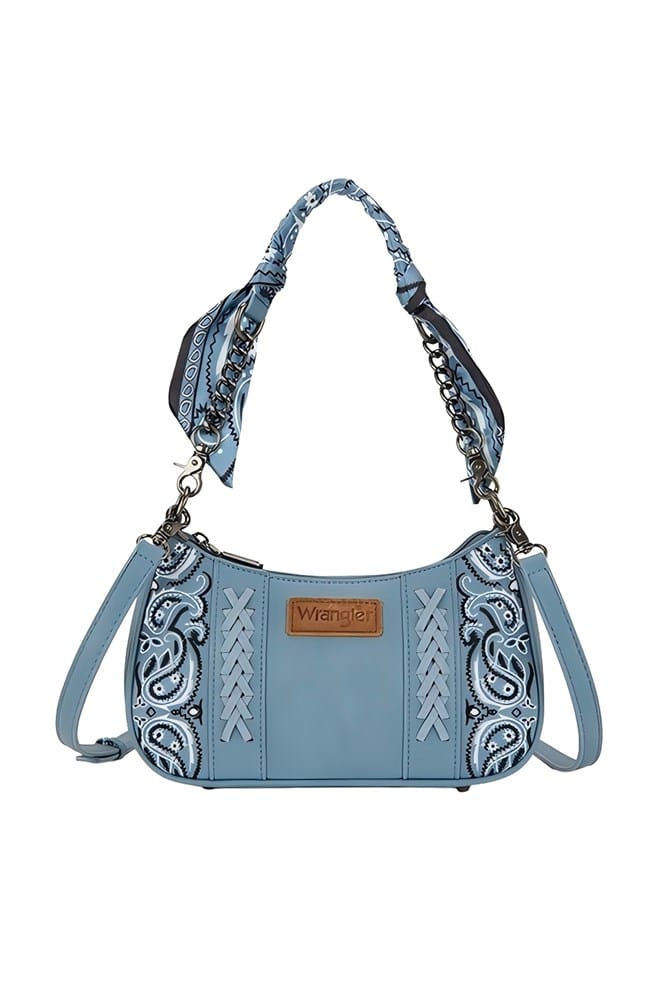 Wrangler - Paisley Shoulder Bag - Blue