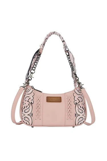 Wrangler - Paisley Shoulder Bag - Pink