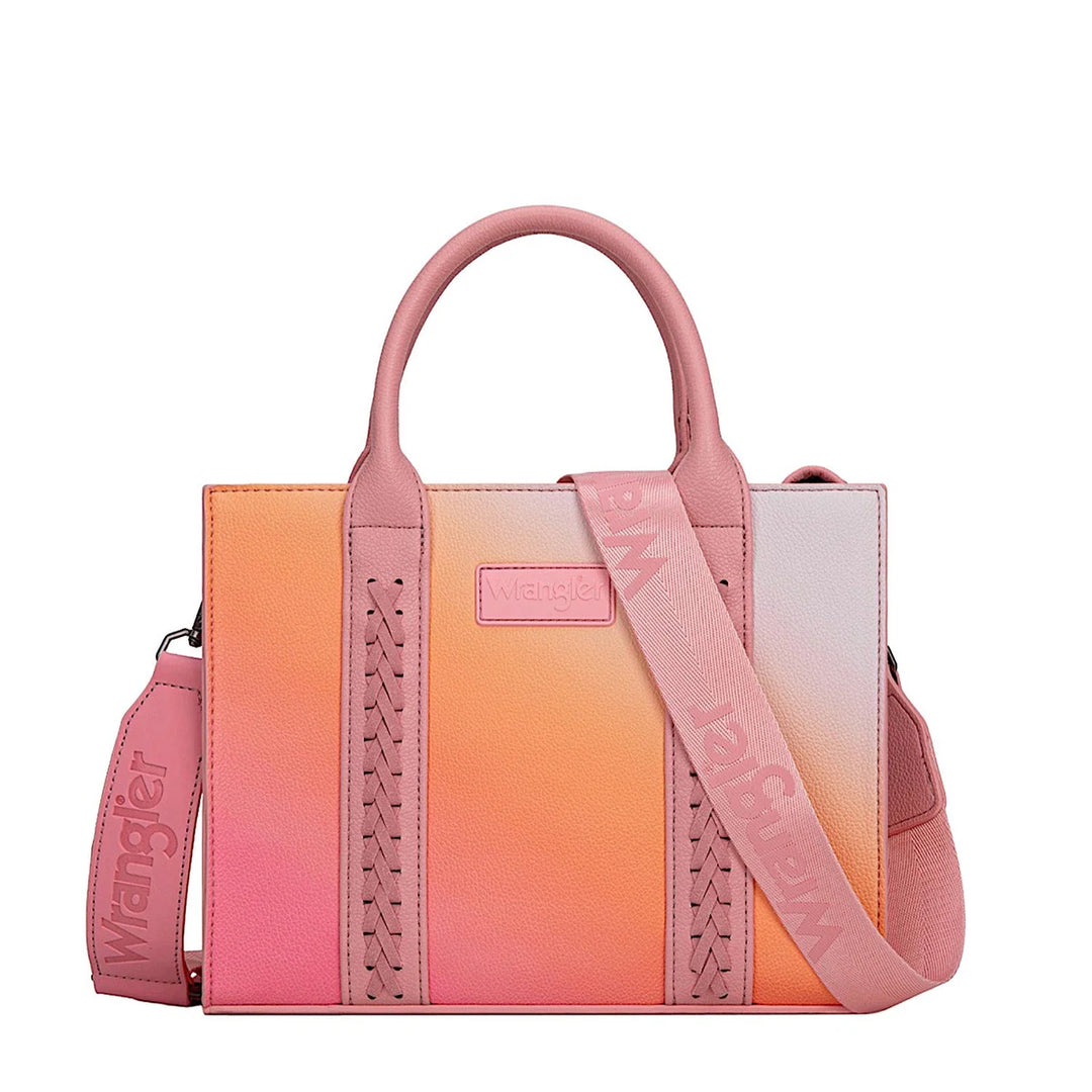 Wrangler -Ombre Crossbody Bag - Pink