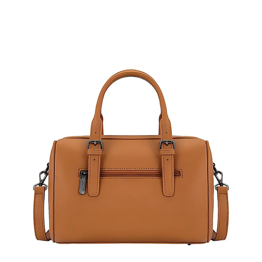 Wrangler -Boston Stitch Barrel Bag - Tan