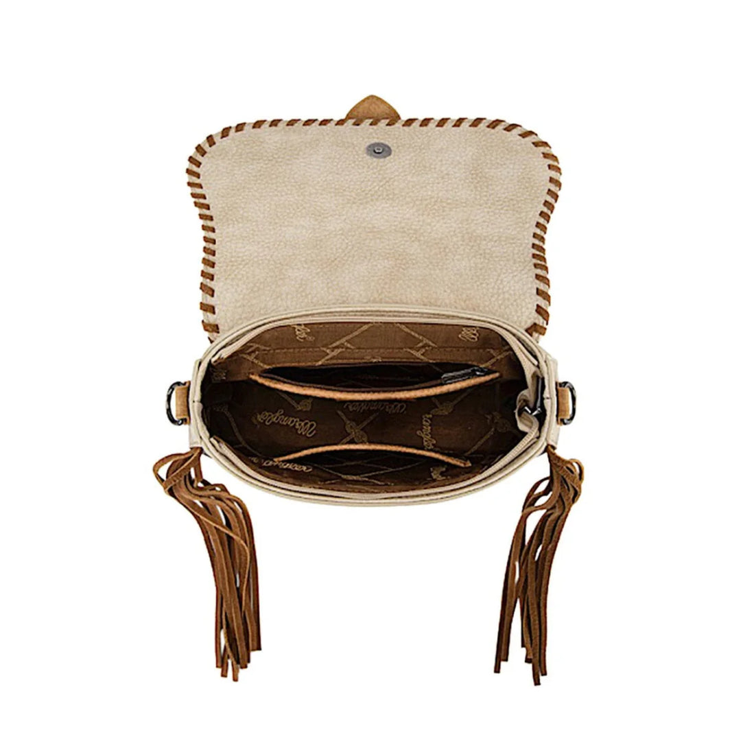 Wrangler - Avery Shoulder Bag - Natural